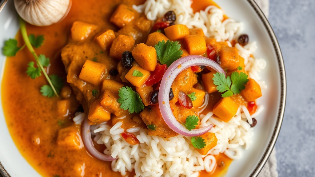 Aalu-Tamatar-Dal Curry with Onions