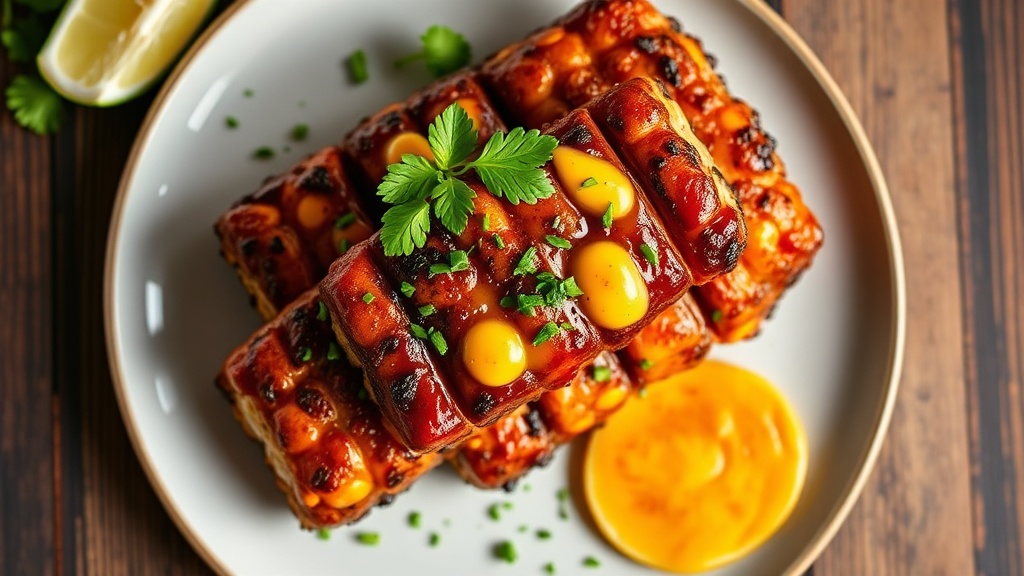Air Fryer Corn Ribs with Spicy Lime Butter