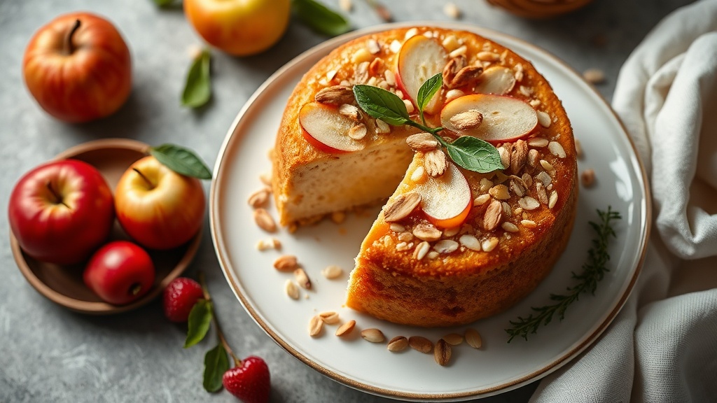 Almond Apple Cake