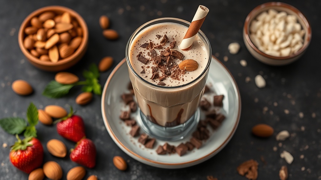 Almond Chocolate Delight Shake