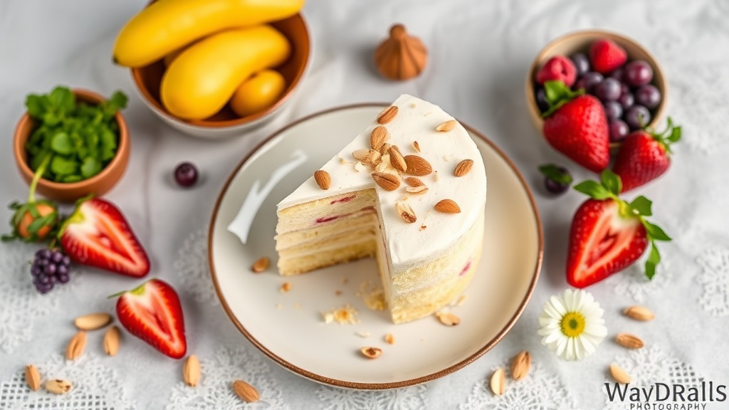 Almond Vanilla Cake