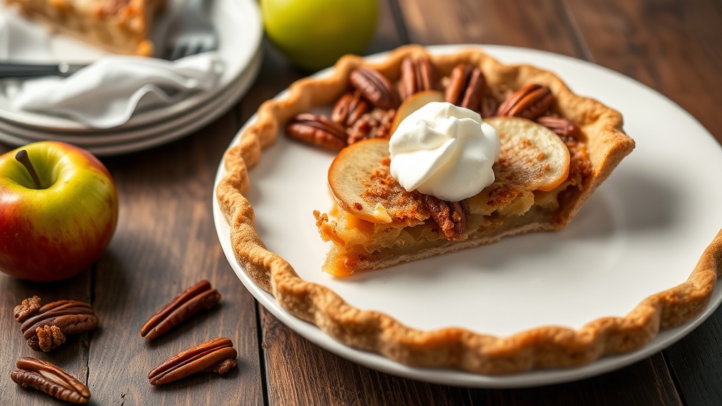 Apple and Maple Pecan Pie