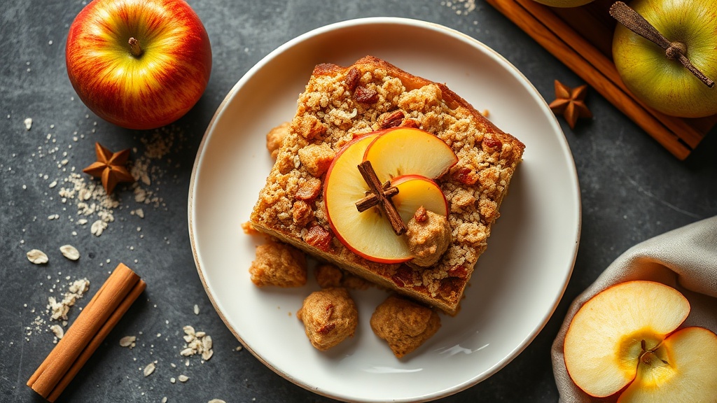 Apple Cinnamon Oatmeal Bake