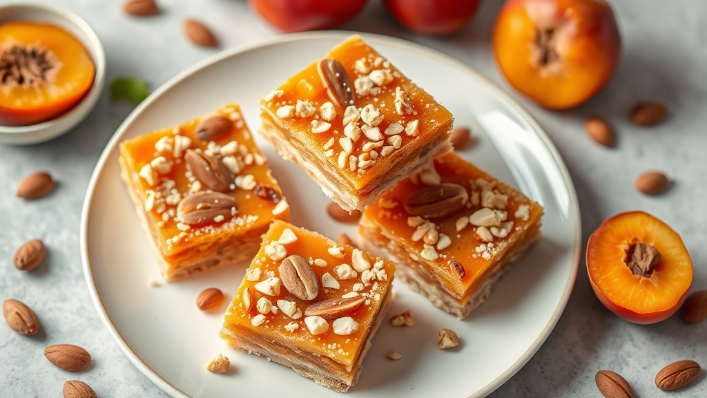 Apricot Almond Bars