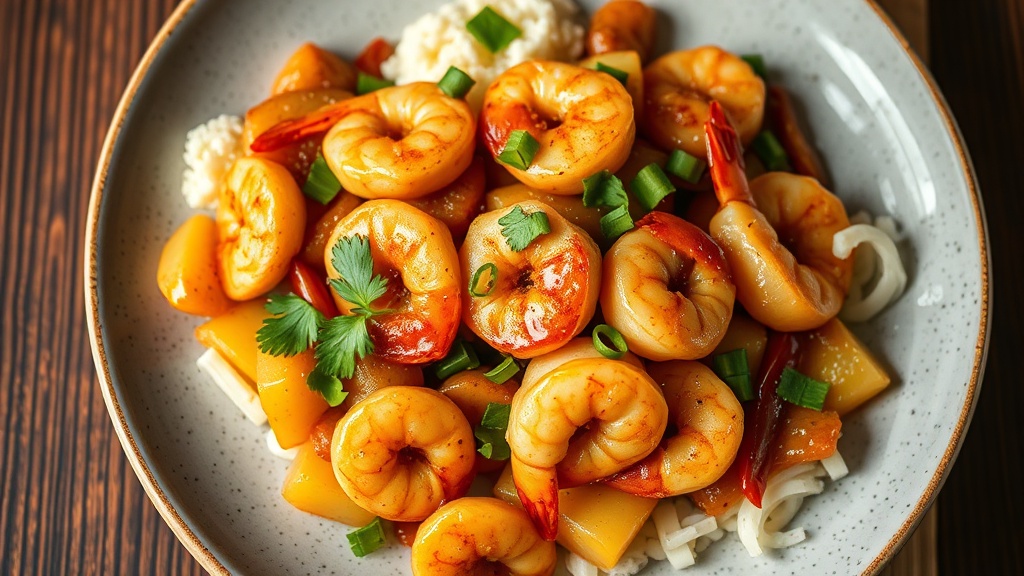 Asian Shrimp and Potato Stir-Fry