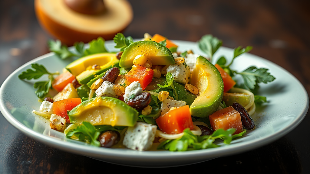 Avocado Salad with Citrus Vinaigrette