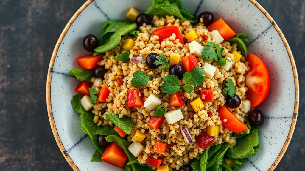 Ayahuasca Diet Quinoa Salad