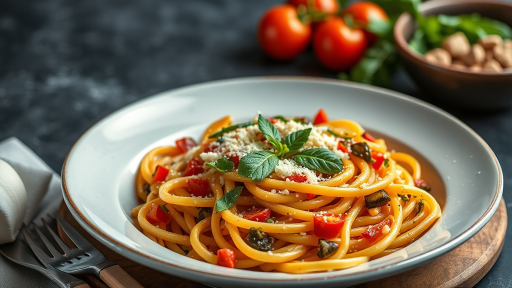 Baked Italian Vegetable Pasta