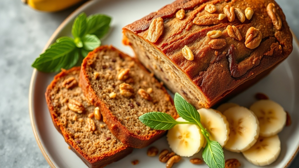 Banana Brazil Nut Bread