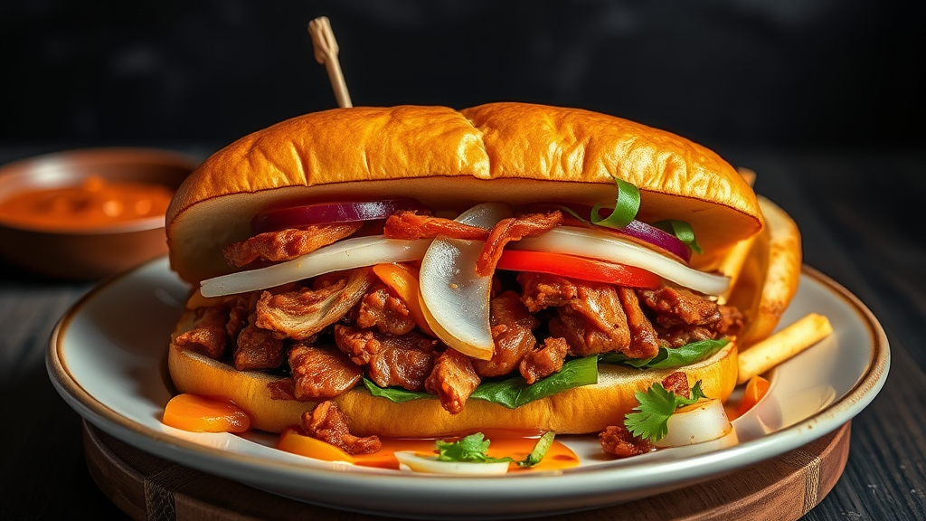 BBQ Pork Sandwich