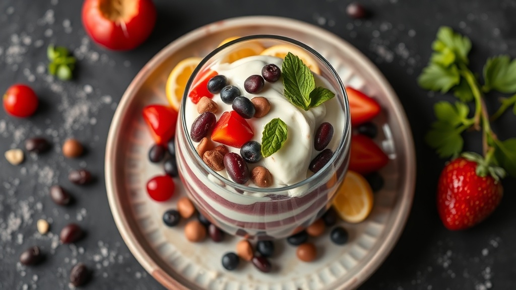 Bean Yogurt Parfait