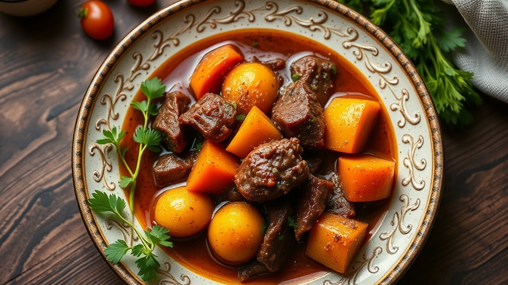 Beef & Root Vegetable Stew