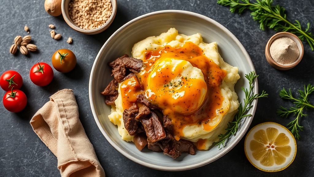 Beef and Mashed Potato Casserole