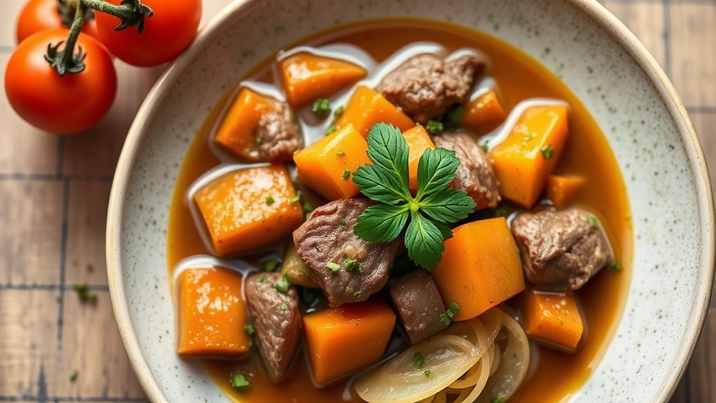 Beef and Root Vegetable Stew