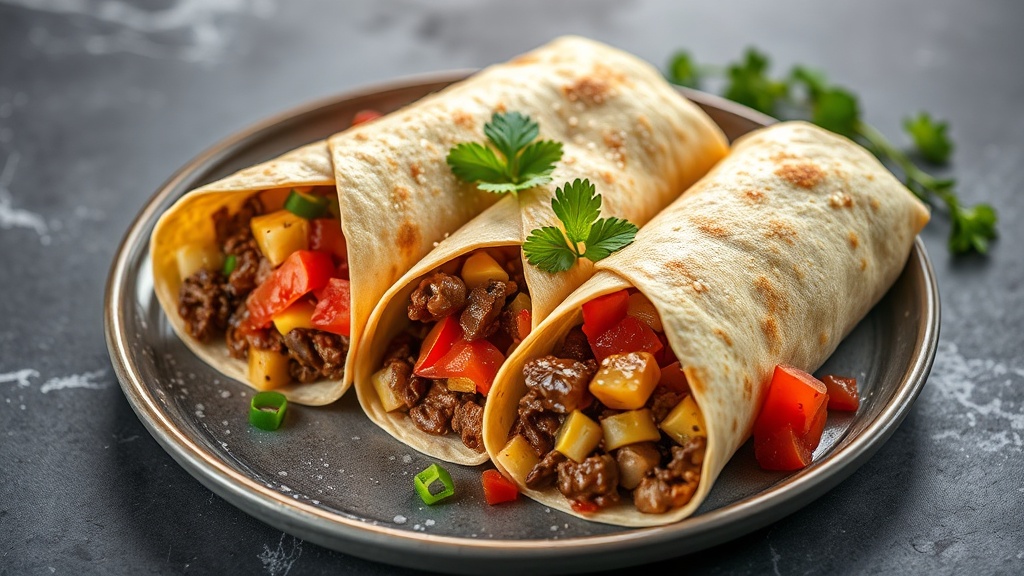 Beef Burritos
