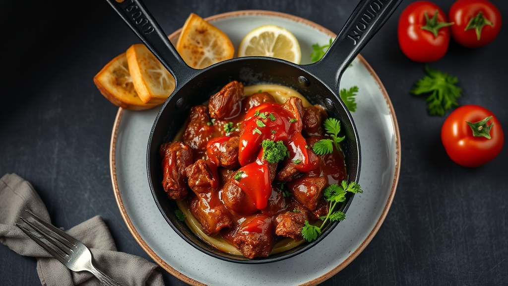 Beefy Ketchup Skillet (Creative Recipe)