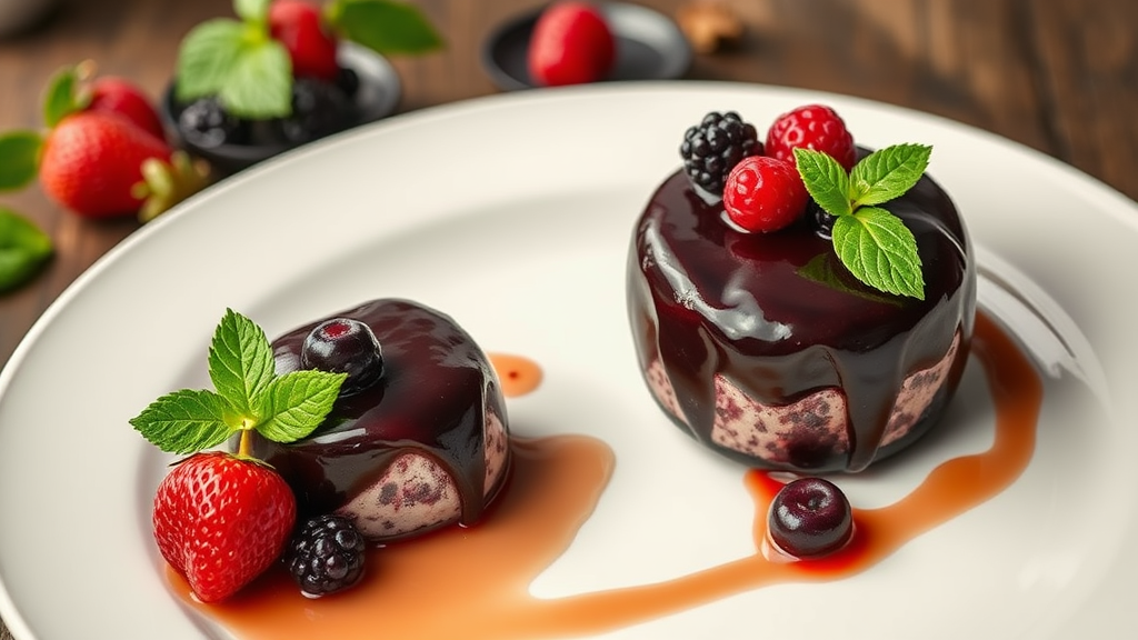 Black Forest Summer Pudding