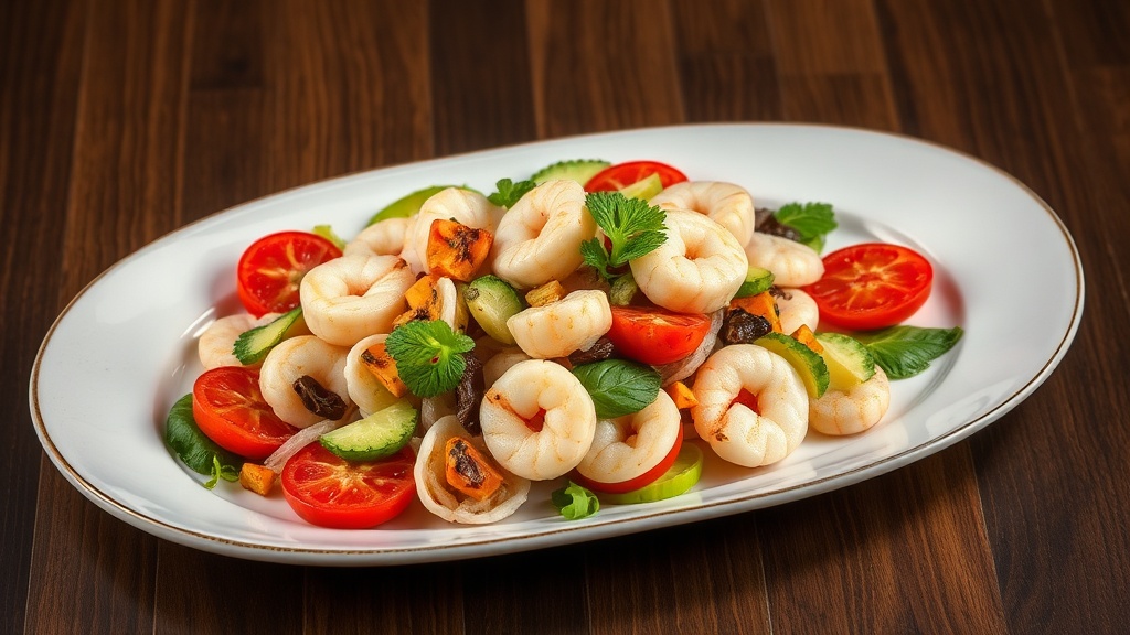 Boiled Seafood Surprise Salad