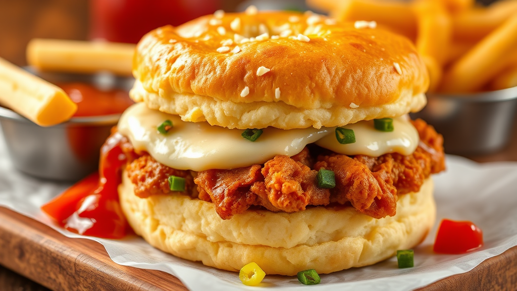 Bojangles Cajun Chicken Biscuit (Copycat Recipe)