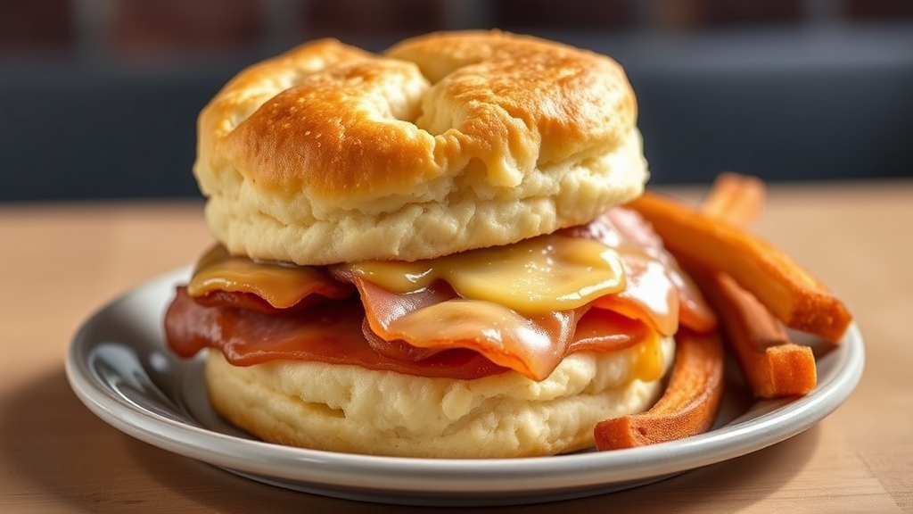 Bojangles Country Ham Biscuit (Copycat Recipe)