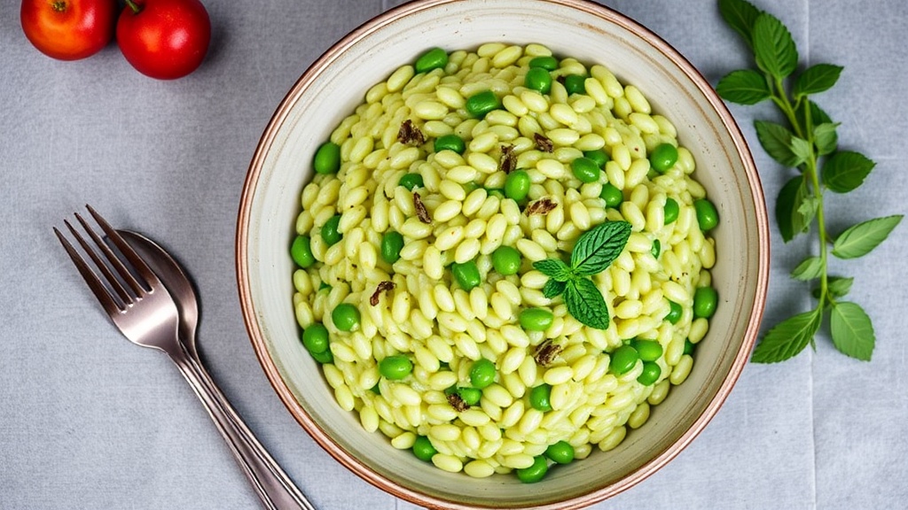 Broad Bean and Mint Risotto