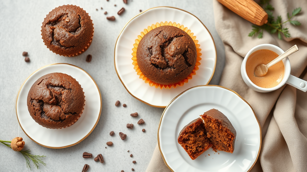 Brown Sugar Cocoa Muffins