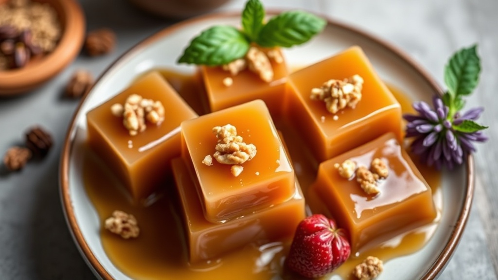 Brown Sugar Walnut Caramels