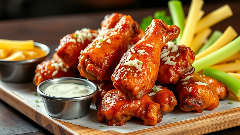 Buffalo Wild Wings Garlic Parmesan Wings (Copycat Recipe)