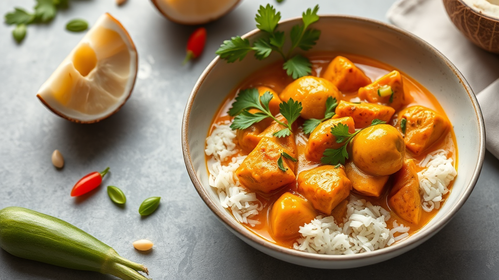 Butter Chicken with Coconut Infusion