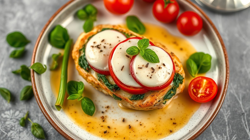 Caprese Stuffed Chicken Breast