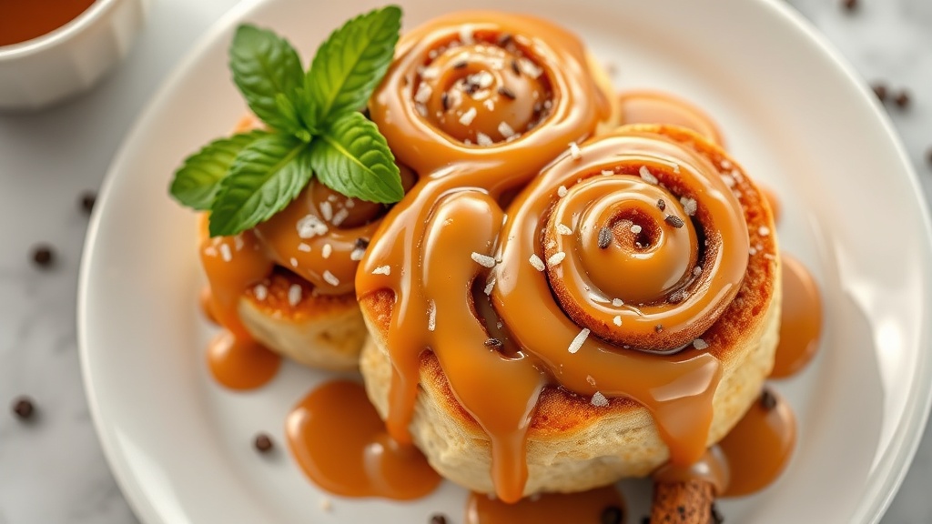 Caramel Latte Cinnamon Rolls