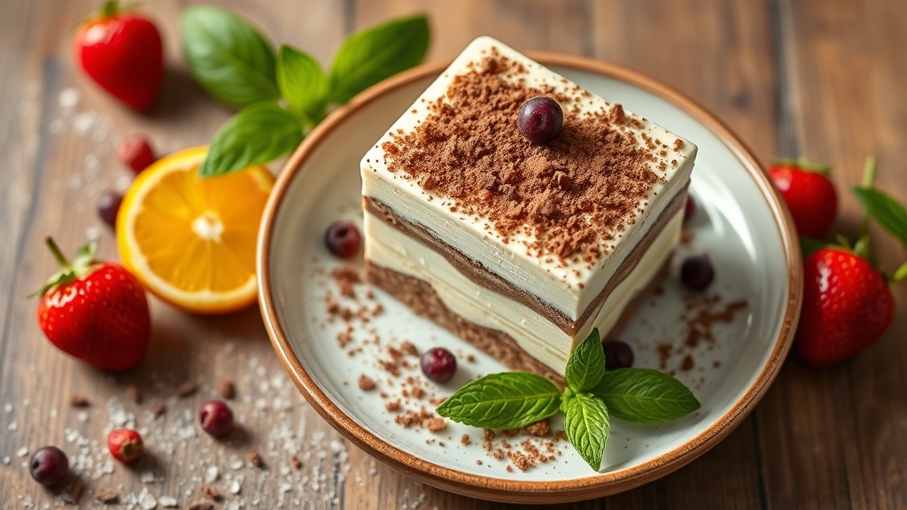 Caroube Tiramisu (Gluten-Free, Dairy-Free)