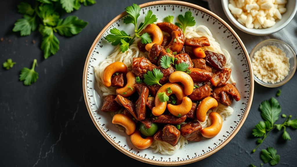 Cashew Beef Stir-Fry