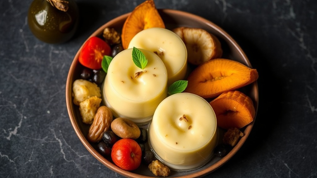 Cassava, Plantain, and Cocoyam Pudding