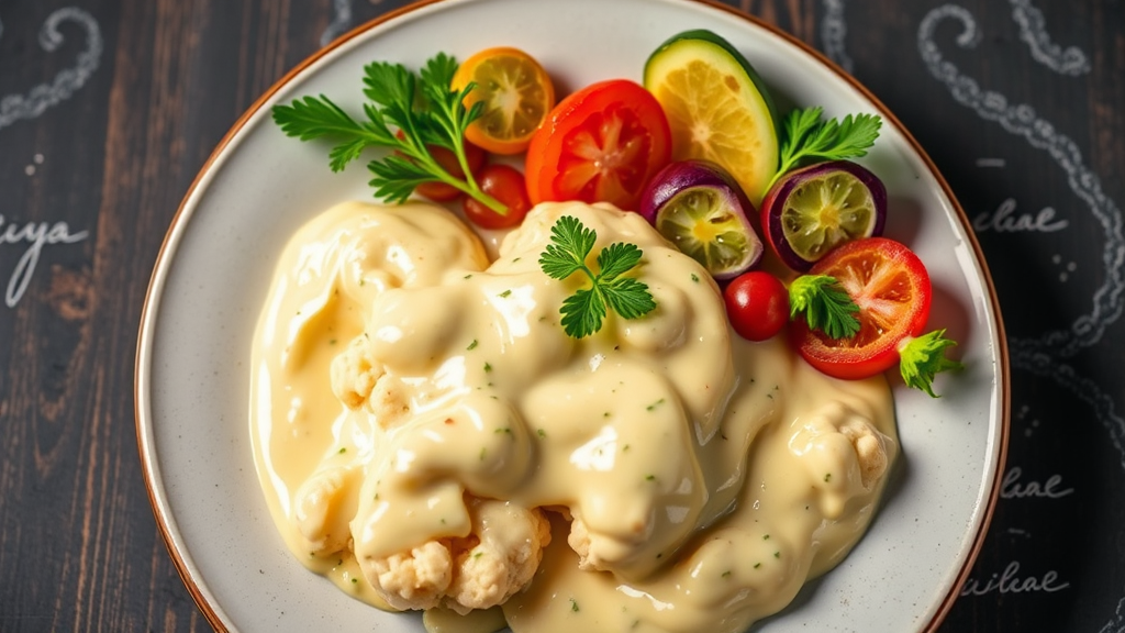 Cauliflower Béchamel Cheese Sauce