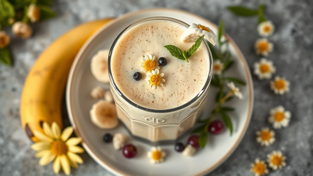 Chamomile-Banana Smoothie