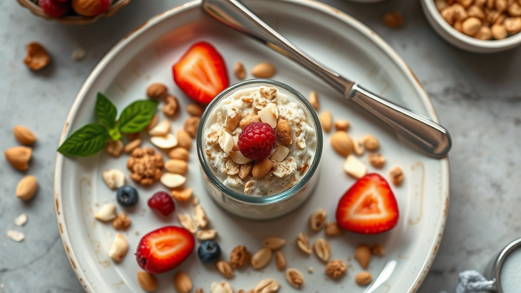 Chia Almond Oatmeal Delight