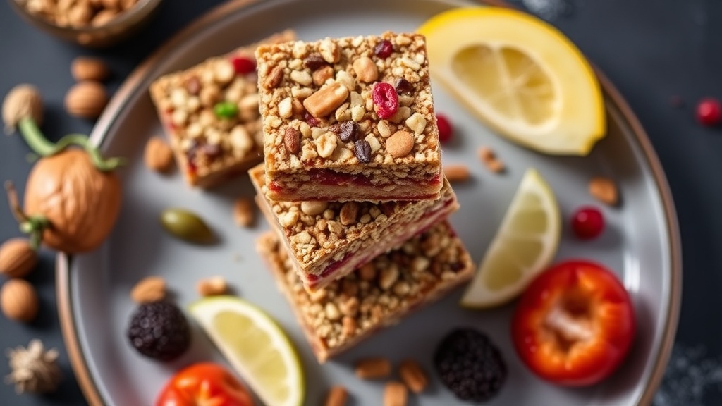 Chia Walnut Energy Bars