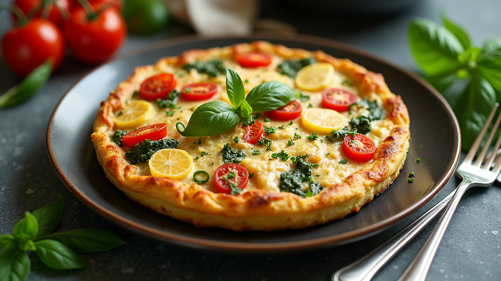 Chicken and Vegetable Frittata