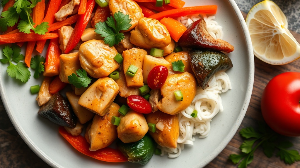 Chicken and Vegetable Stir Fry