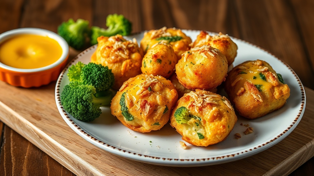 Chicken Broccoli Cheese Tots