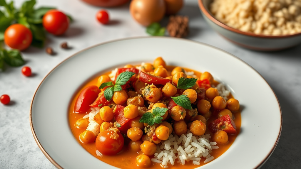 Chickpea and Tomato Curry