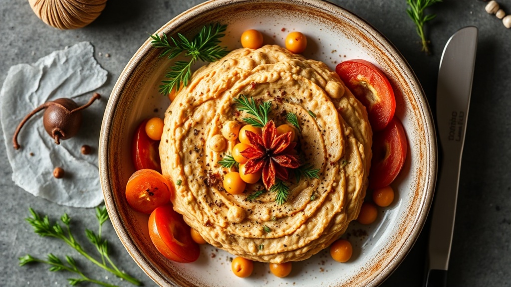 Chickpea Pâté with Herbs and Spices
