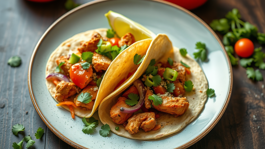 Chipotle Chicken Tacos