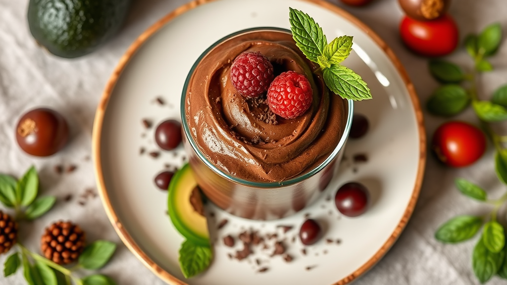 Chocolate Avocado Mousse