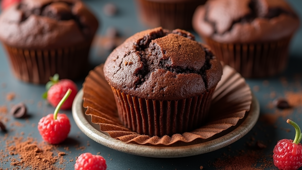Chocolate Cocoa Muffins