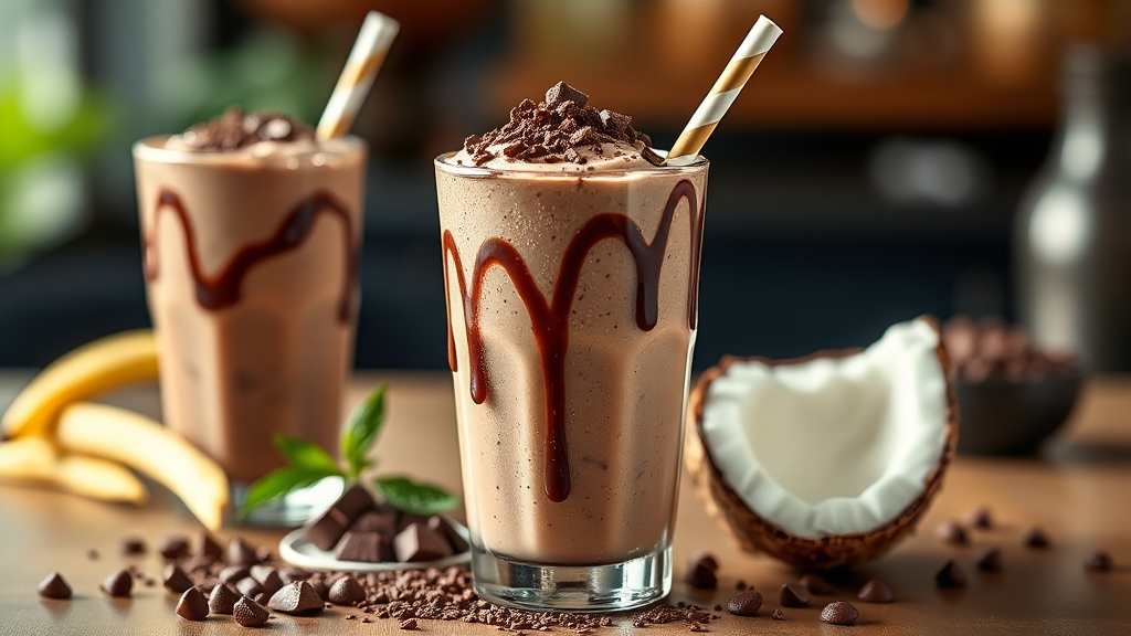 Chocolate Coconut Shake (Copycat Recipe)