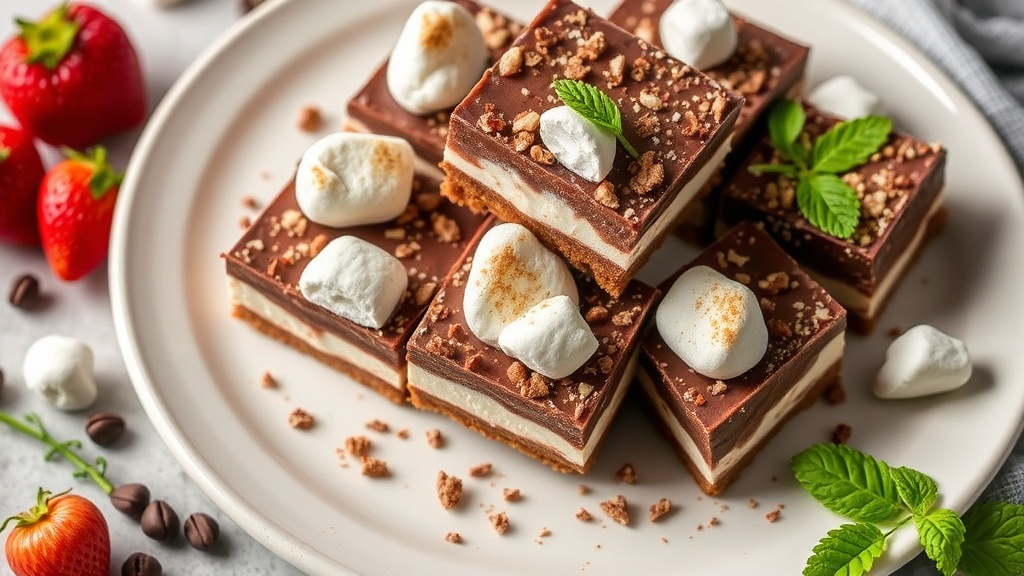 Chocolate Marshmallow Bars