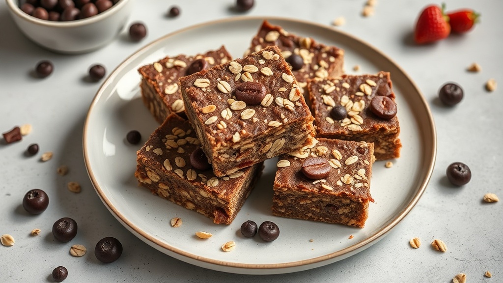 Chocolate Oatmeal Bliss Bars