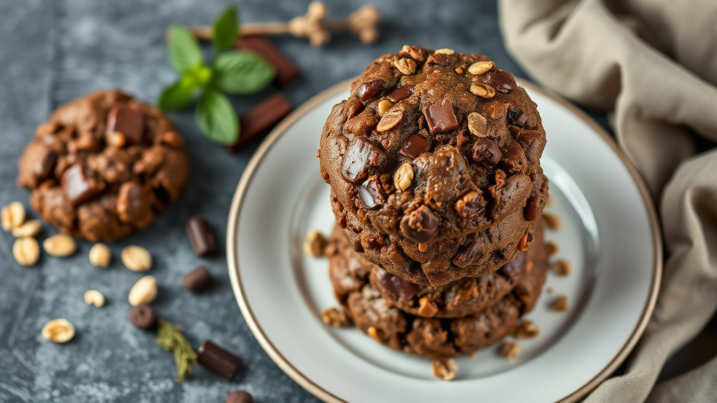 Chocolate Oatmeal Cookies